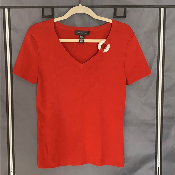 Cable & Gauge Sweaters - 💥3 for $10💥 Cable & Guage red knit top